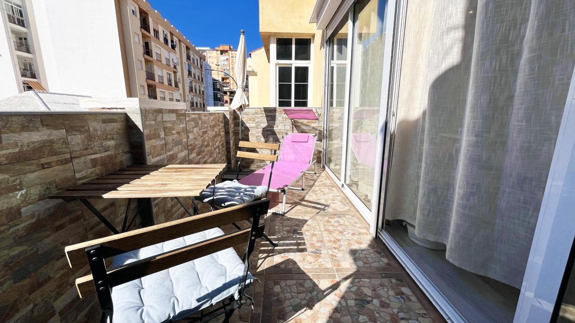 Appartamento A 5 Minutos De La Playa Con Terraza En Málaga Esterno foto