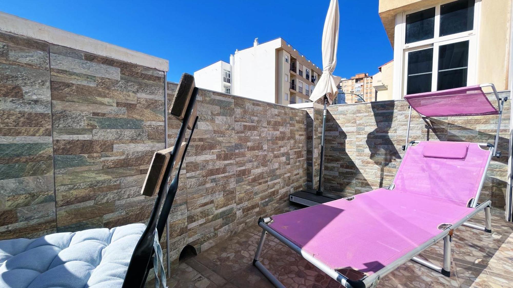 Appartamento A 5 Minutos De La Playa Con Terraza En Málaga Esterno foto
