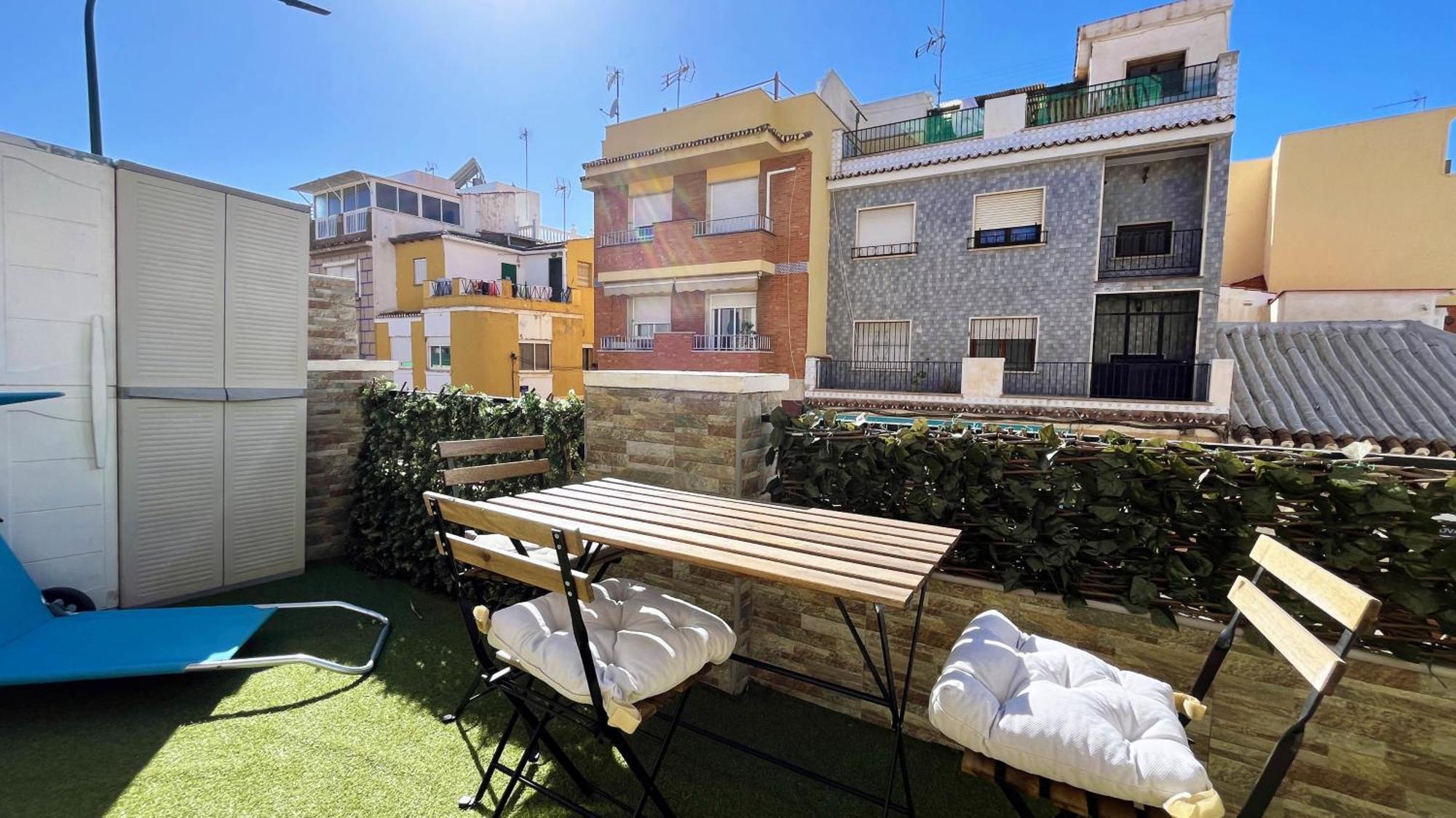 Appartamento A 5 Minutos De La Playa Con Terraza En Málaga Esterno foto